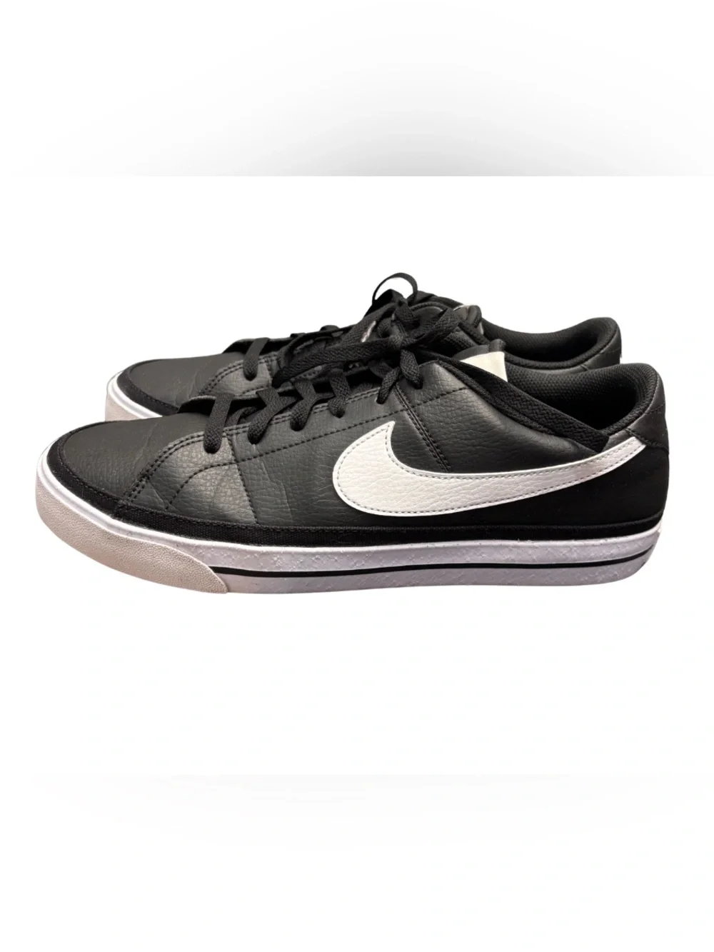 Nike Black and White Low-Top Sneakers